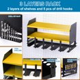 thumbnail image 4 of Organizador de Herramientas Eléctricas Unique Bargains 3 Capas 20'x9' Amarillo, 4 of 5