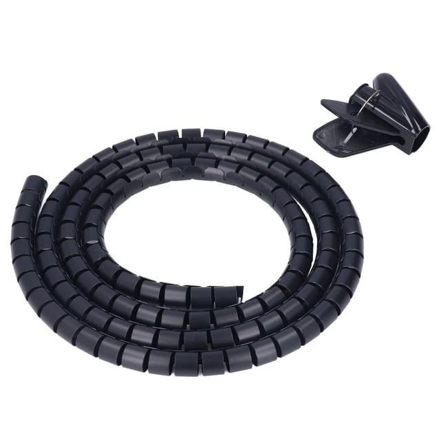 Funda organizadora de cables eléctricos, organizador de cables en espiral, organizador de cables en espiral, encuadernación en espiral, organizador de cables, rendimiento de primera