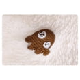thumbnail image 6 of WOYY Newborn Boy Winter Jumpsuit Bears Ear Hooded Fleece Zipper Romper Thick Warm Playsuit, 6 of 8