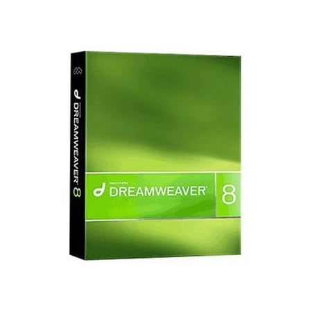 Dreamweaver - (v. 8) - box pack - 1 user - Win, Mac - English