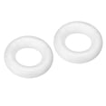 thumbnail image 1 of Unique Bargains Couronne en Mousse de 1,8 Pouces Formes Anneaux Ronds pour Bricolage Lot de 2, 1 of 5