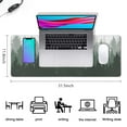 thumbnail image 5 of Upgrade Your Desk with Forest Pattern - XXL Mouse Mat, Large Extended Thin Pad with Non-Slip Base & Stitched Edges - for Gaming & Office (31.5 x 11.8inches), 5 of 7