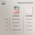 thumbnail image 6 of Joyful Rainfall I Canvas Modern Color Abstract by Art Remedy, Gallery Wrapped, 36" x 54", 6 of 7
