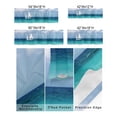 thumbnail image 3 of Kitchen Cafe Valance Curtain for Small Windows,Nautical Sailboat on Serene Ocean Rod Pocket Valances Marine Beach with Blue Sky Cloud Window Treatment Panel for Living Room/Bedroom/Bathroom,42x18in, 3 of 9