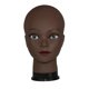 thumbnail image 1 of Cabeza de maniquí de práctica para maquillaje y cosmetología, cabeza de muñeca suave al tacto. Maquillaje Negro, 1 of 4