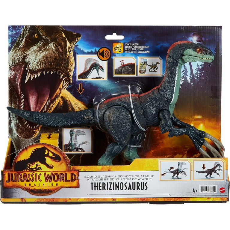 Jurassic World Dominion Sound Slashin Therizinosaurus