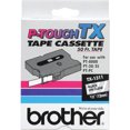thumbnail image 2 of Brother P-Touch TX Tape Cartridge for PT-8000, PT-PC, PT-30/35, 1/2"w, Black on Clear, 2 of 2
