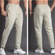 thumbnail image 2 of Mens Casual Pantalones Sueltos de Color Sólido Bolsillo Elástico Cómodo Pantalones Deportivos Hombres para Escalada Al Aire Libre Y Uso Diario, 2 of 9