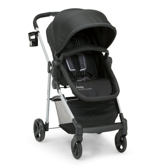 Jeep TurboGlyde 3-in-1 Stroller by Delta Children, Black