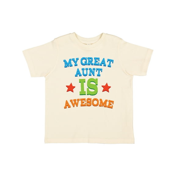 Inktastic My Great Aunt is Awesome Boys or Girls Toddler T-Shirt