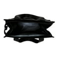 thumbnail image 7 of Mainstays Black Reusable Rounded Polyester Lunch Bag with Zippered Main Pocket and Front Pocket, Ideal Use for School, Workday Meals and Travel, 7 of 7