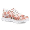 thumbnail image 2 of Pzuqiu Peach Tennis Shoes for Girls Size 2 Breathable Kids Running Sneakers Lightweight Athletic Walking Shoes Comfortable, 2 of 5