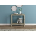 thumbnail image 4 of Safdie & Co. Console Table 26L Dark Taupe 1 Shelf, 4 of 4