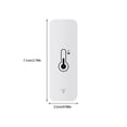 thumbnail image 4 of Inteprter Permanencia teledirigida blanca del termómetro del higrómetro de Digitaces conectada al clima casero Electrodomésticos, 4 of 6