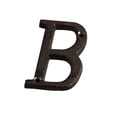 thumbnail image 1 of Billuyoard Letras de metal negro Números de casa Decoración de puerta fácil de instalar Placa de número de casa de metal B17--B Type1 NO1, 1 of 6