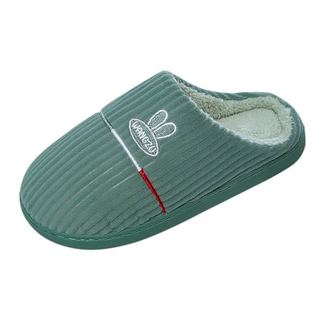 

Unisex Winter Indoor Warm Home Slippers Women Winter Home Cotton Slides Slippers Casual Home Shoes