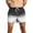 1#-Gray, variant on YYDGH On Clearance Gradient Swim Trunks for Mens Quick Dry Board Beach Shorts Drawstring Hawaiian Shorts Swimwear with Mesh Lining(1#-Black,S)