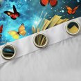 thumbnail image 4 of Manfei Magical Books Child Black Out Curtains, Fairy Tale Butterfly Curtains Pack of 2 (42x63 Each), Glitter Dreamy Galaxy Bedroom Curtains, Living Room Curtains Decor, 4 of 6