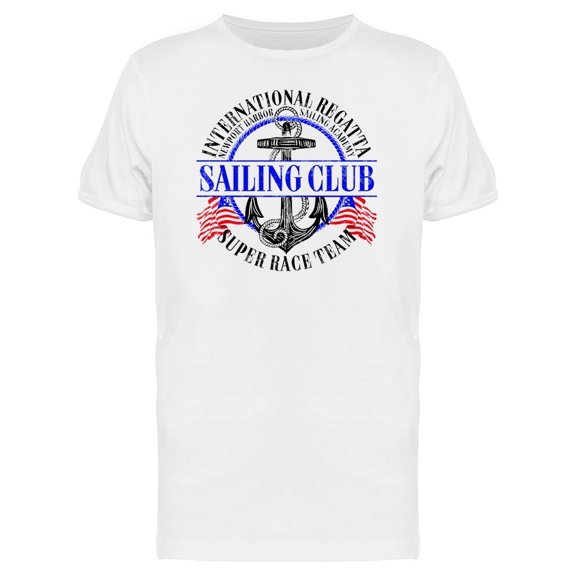Sailing Club Race Team Graphic Tee Men's -Image by Shutterstock