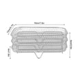 thumbnail image 2 of 304 Stainless Steel Fryer Racks, Stackable 3,Pack for Crispier Food, 8 Inch  Up, 2 of 15