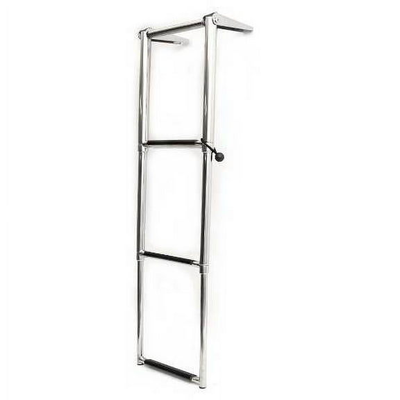 Garelick Boat Folding Telescoping Ladder 19619-33 | 3 Step 40 Inch