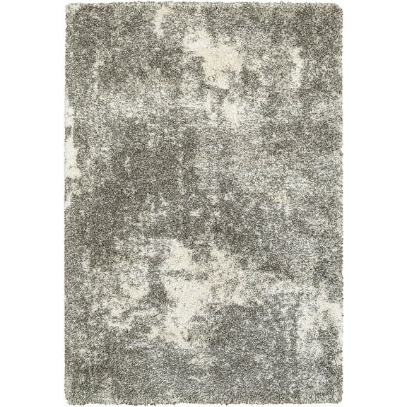 Oriental Weavers Henderson Shag Area Rug 5503H Gray 2' 3" x 7' 6" Rectangle