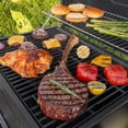 thumbnail image 6 of Expert Grill Charcoal Grill, 24 Inch Heavy Duty Charcoal Grill with Wheels, Black, 6 of 17