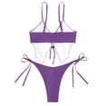 thumbnail image 5 of Coduop Women's Butterfly Bikini Set Two Piece Bathing Suit Beachwear Swimsuits, 5 of 7