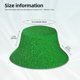 thumbnail image 3 of Balery Green Sparkling Shiny Sombreros para el sol para hombre y mujer, sombrero de pescador con UPF 50+, 3 of 6