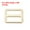 Gold, variant on Uxcell Metal Tri-glide Slide Buckle, Zinc Alloy Adjuster Sliders Webbing Strap Fasteners for Bag Belt Dog Collar Gold 25mm