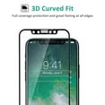 thumbnail image 5 of vAccessorize Scratch-Resistant Clear Tempered Glass Screen Protector Compatible for Apple iPhone X, 5 of 5