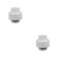 thumbnail image 4 of pitrice Home Hotel Aquarium PVC Pipe Union Connector Replacement Irrigation Threaded Interface Water Hose Equal Connectors 20mm 2Set, 4 of 6