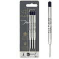 thumbnail image 1 of Recambios de tinta para bolígrafo Parker QuinkFlow Medium Black 3, 1 of 7