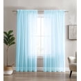 thumbnail image 1 of Sheer Window Panel Curtain- 2 Pack, 1 of 3