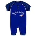 thumbnail image 1 of Newborn Toronto Blue Jays Game Time Romper 6-9 Months, 1 of 2
