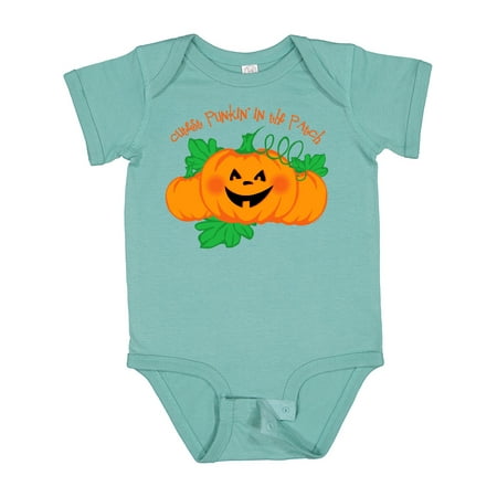 

Inktastic Cutest Punkin in the Patch Boys or Girls Baby Bodysuit