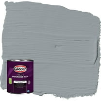 Glidden HEP UFO / Gray Semi-Gloss Interior Paint with Primer, 1 Quart