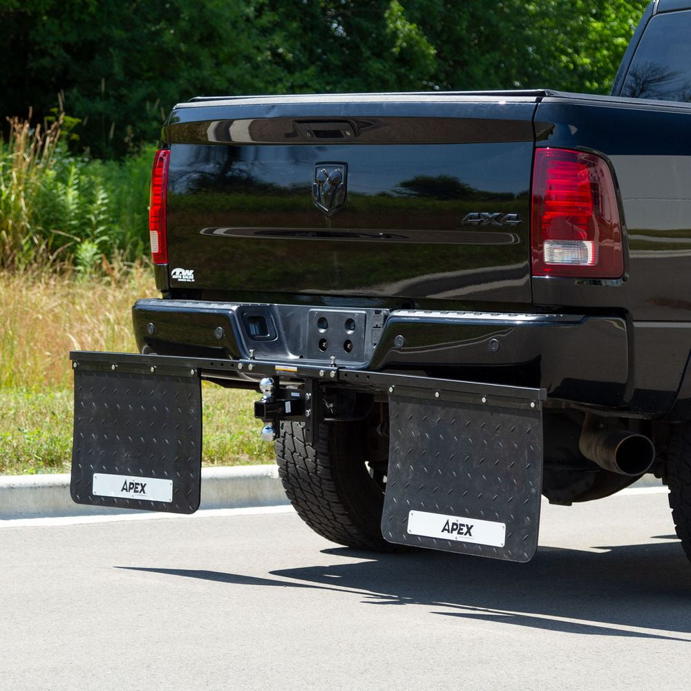 Elevate Outdoor HMF-2418 Adjustable Hitch-Mounted Mud Flap