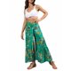 thumbnail image 3 of SAYOO Pantalones casuales de playa para mujer, pantalones anchos de cintura alta con vendaje delantero, S/ M/ L/ XL SAYOO perder, 3 of 8