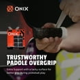 thumbnail image 5 of ONIX Pickleball Paddle Overgrip — Black, 5 of 5