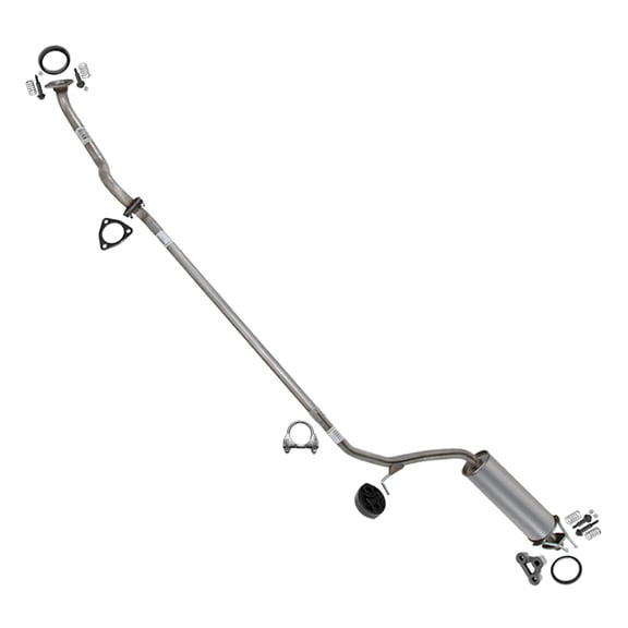 Northeastern Exhaust | Stainless Steel Front Pipe Resonator Exhaust Kit Fits 2006–2011 Honda Civic 1.8L Sedan & Coupe | Direct-Fit Replacement