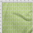 thumbnail image 3 of oneOone Cotton Poplin Twill Lime Green Fabric Florals Diy Clothing Quilting Fabric Print Fabric By Yard 56 Inch Wide, 3 of 4