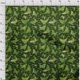 thumbnail image 4 of oneOone Tissu Polyester Spandex Vert Foncé Matériel de Robe de Mer Tissu Imprimé Tissu au Mètre 56 Pouces de Large, 4 of 4