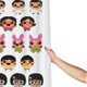 thumbnail image 3 of Cortina de ducha Bob'S Burgers con diseño de dibujos animados, con 12 ganchos, impermeable, lavable, de poliéster, para decoración del baño, 60 x 72 pulgadas, de hierro, 3 of 8
