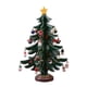 thumbnail image 3 of Adorno para árbol de Navidad, mini regalo de madera para festivales, decoración de escritorio con estrella Verde grande, 3 of 9