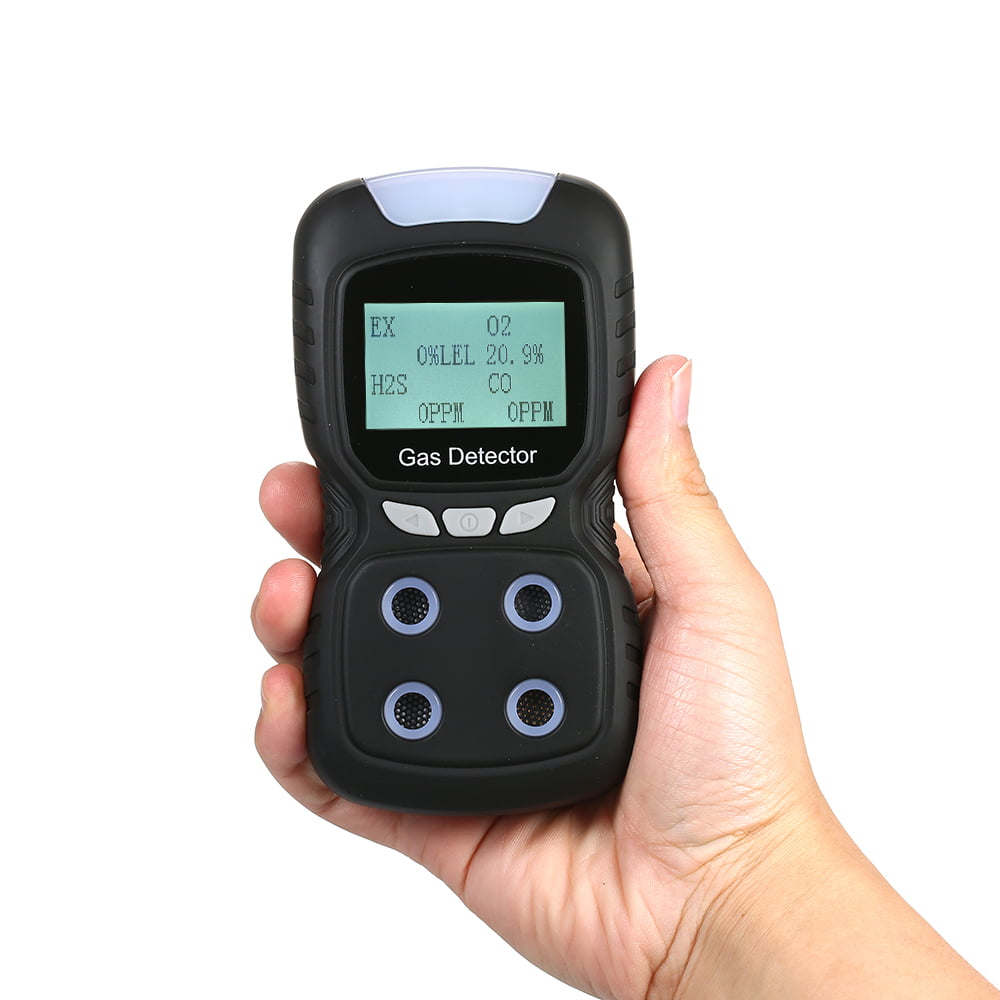 AirRadio Portable Gas Detector 4 in 1 Multi Gas Clip 4-Gas Monitor Meter Tes... 