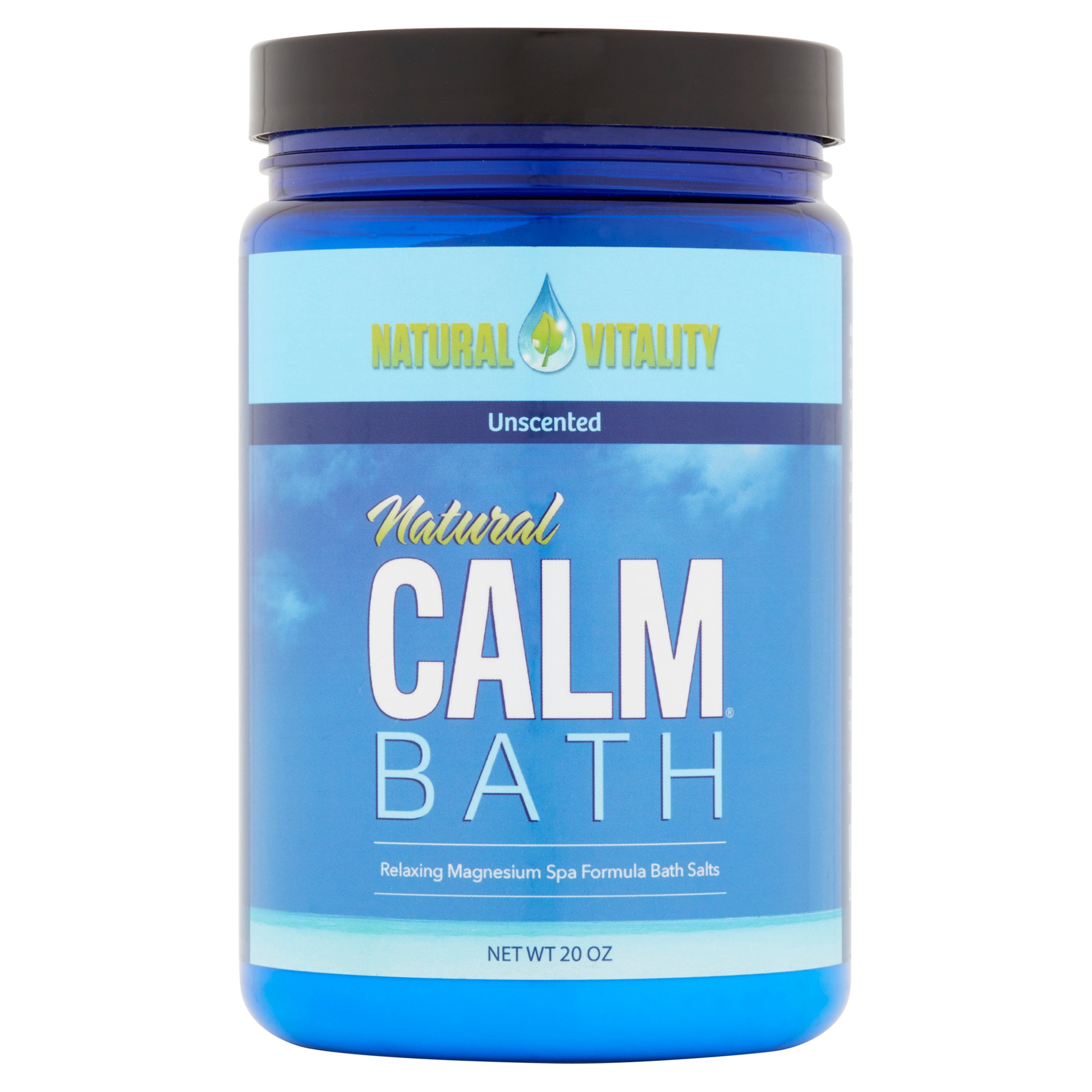 Natural Vitality Natural Calm Bath Unscented 20 oz.