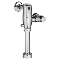 American Standard Selectronic Toilet Flush Valve AC Base Model Dual Flush 1.28/1.1 GPF in Polished Chrome