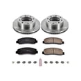 thumbnail image 3 of Power Stop Front Stock Replacement Brake Pad and Rotor Kit KOE5412, 3 of 8