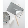 thumbnail image 3 of SHAANXIXIAN Gold and Silver Polishing Cleaning Cloth for Jewelry Coins Watches and Other Fine Valuables Cleaner for Precious Metals Tarnish Remover Extra Large Size Soft Microfiber, 3 of 4